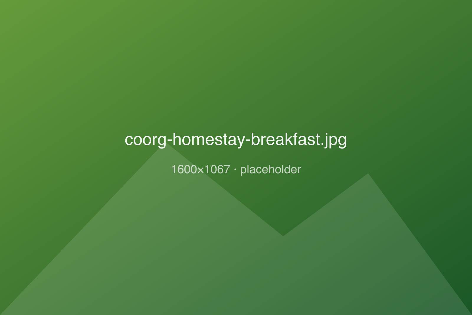 Breakfast spread at the homestay
